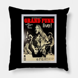 Grand Funk Concert Pillow