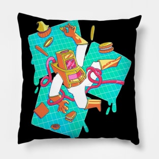 Biscuit Tin Space Man Pillow