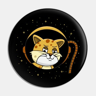 Astronaut Cat Pin