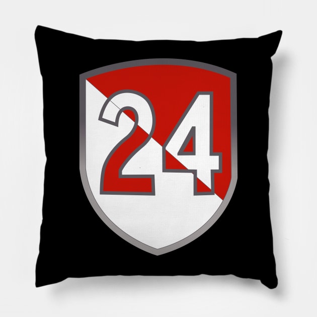 24th Engineer Construction Group wo Txt (Old Ver) X 300 Pillow by twix123844