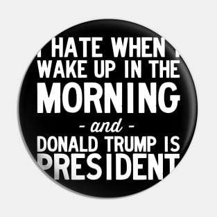 Hate wake to Trump as President Pin