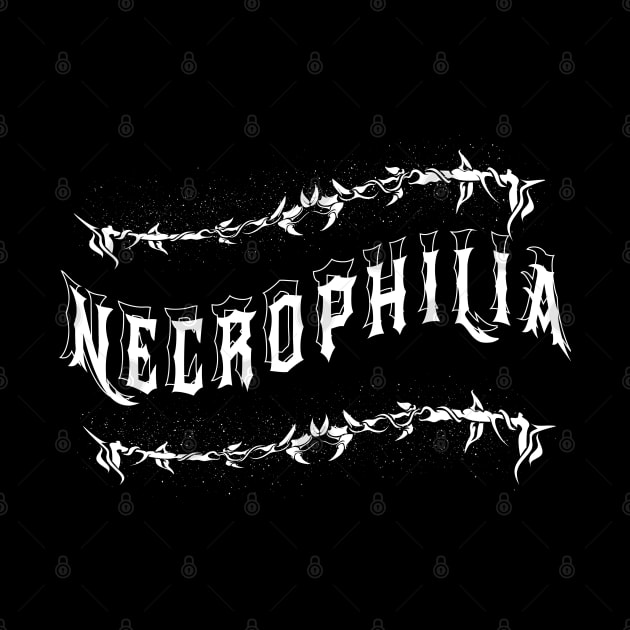 Necrophilia Typographic #2 by flataffex