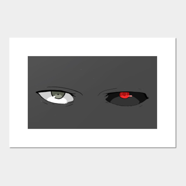 Kaneki Ken Eyes Anime Posters And Art Prints Teepublic Like anime characters who always have their eyes closed, part of the adventure with expressionless characters is witnessing the kinds of events. kaneki ken eyes