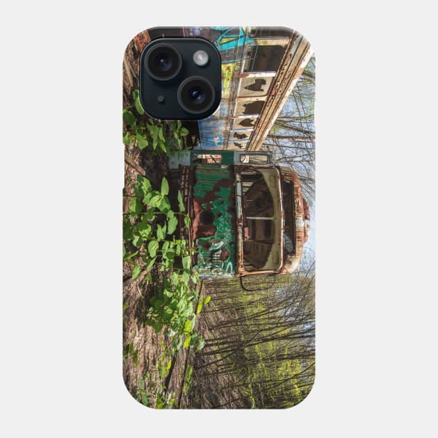 Abandoned Trolley car Phone Case by StacyWhite