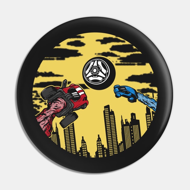 Rocket League Video Game Inspired Gifts Pin by justcoolmerch