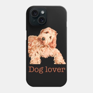 Dog Lover shirt with adorable puppy dog Phone Case