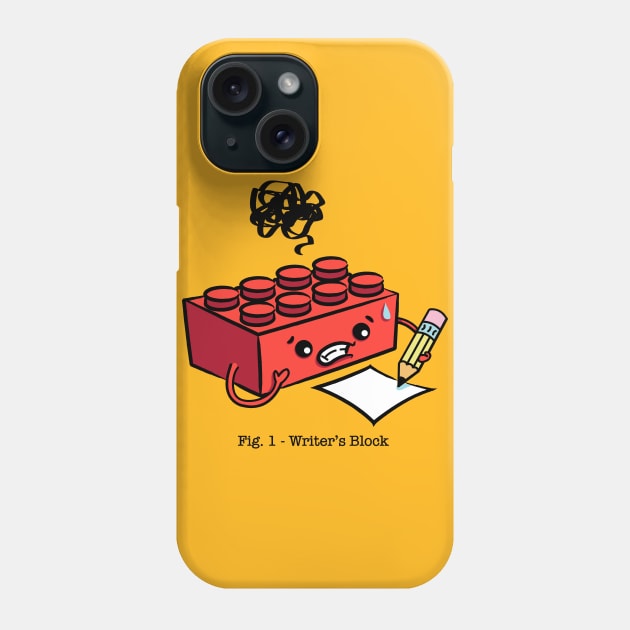 Writer's Block Phone Case by MJ