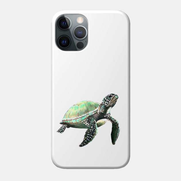 Dude. - Sea Turtle - Phone Case