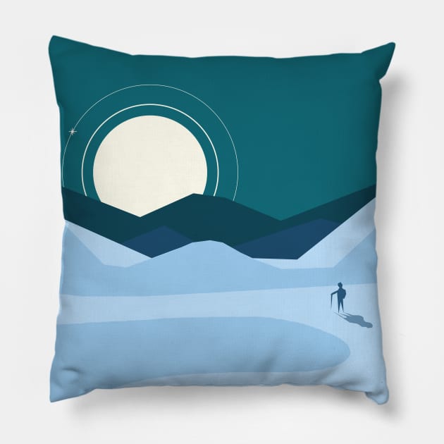 Artic Adventure Pillow by Trippycollage