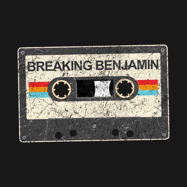 Breaking Benjamin kurniamarga vintage cassette tape by kurniamarga.artisticcolorful