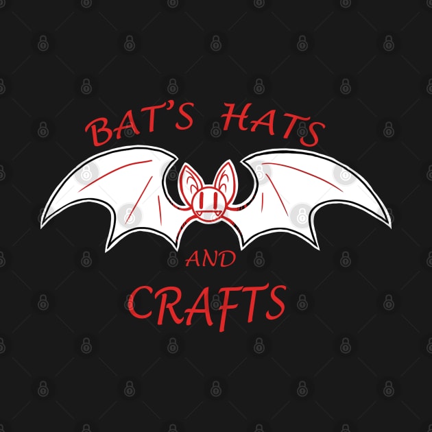 Bat's Hats and Crafts Etsy Logo by Bat13SJx