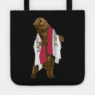 California Bear Dark Tote