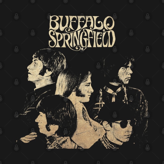 Buffalo Springfield Retro Vintage by GekNdangSugih