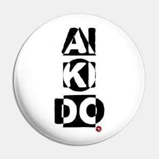 Aikido Shapes - Black Pin