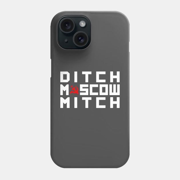 Moscow Mitch Phone Case by christopper