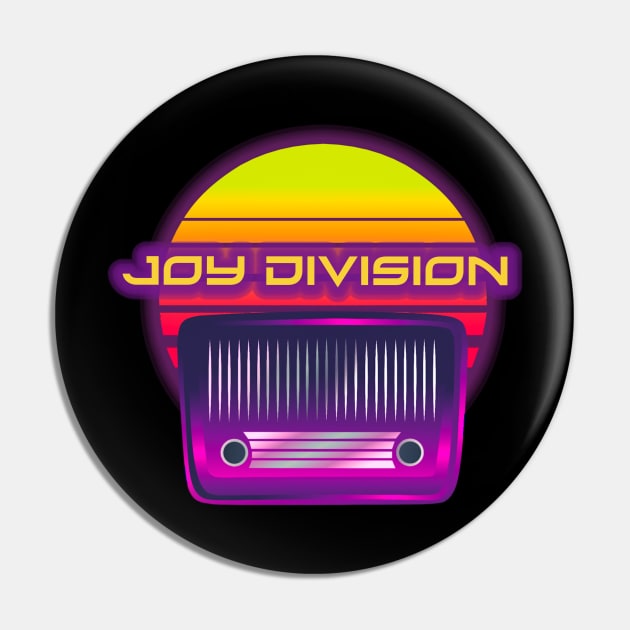 joy division retro Pin by guemudaproject