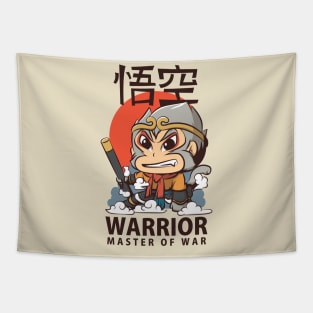 Warior master of war Tapestry