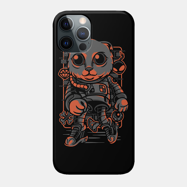 Astronaut cat - Cat Lover - Phone Case