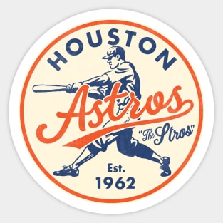 Houston Astros Orbit Sticker