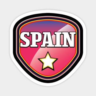 Spain retro sports logo Magnet