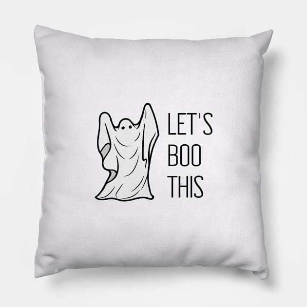 Let's Boo This! Pillow by greatstuff