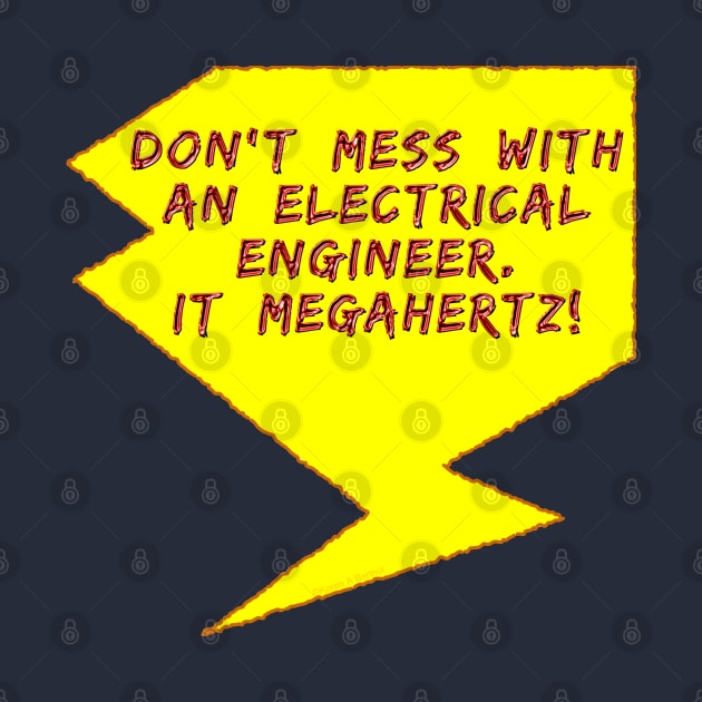 Lightning Bolt Electrical Engineer by Barthol Graphics