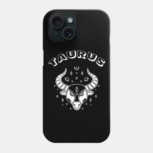 Taurus Zodiac Sign Phone Case