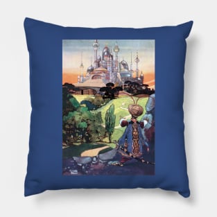 The further adventures of  the Fisherman - Rene Bull Pillow