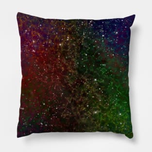 Deep Colorful Space Design Pillow