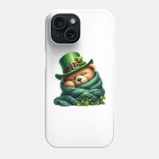 St Patricks Day Teddy Bear Phone Case