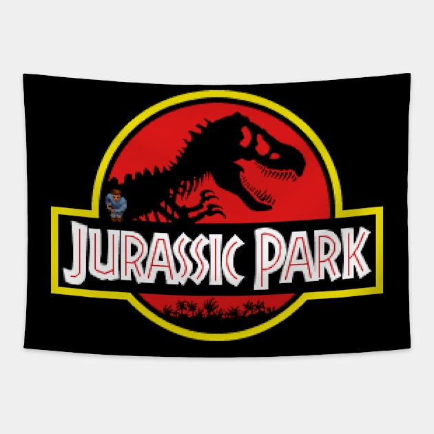 Jurassic Park Tapestry by iloveamiga