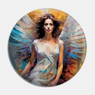 Anne Hathaway as an angel Pin