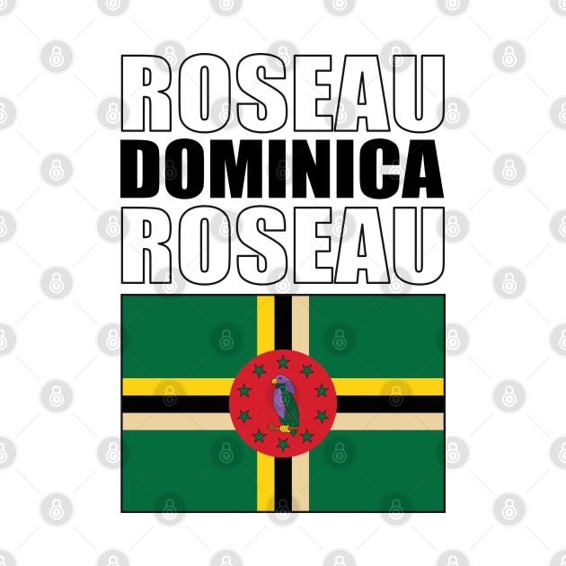 Flag of Dominica by KewaleeTee