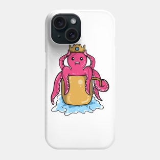 octopus and treasure Phone Case