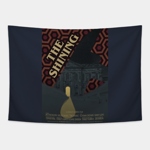 the shining fan art Tapestry by Xavier does crafts