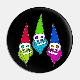 The Great Zombie Gnome Brothers Pin