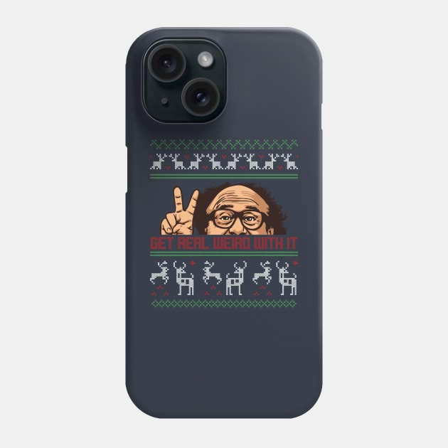 Weird Christmas Phone Case by SBarstow Design