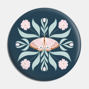 Sweet Butterfly Botanical Pin