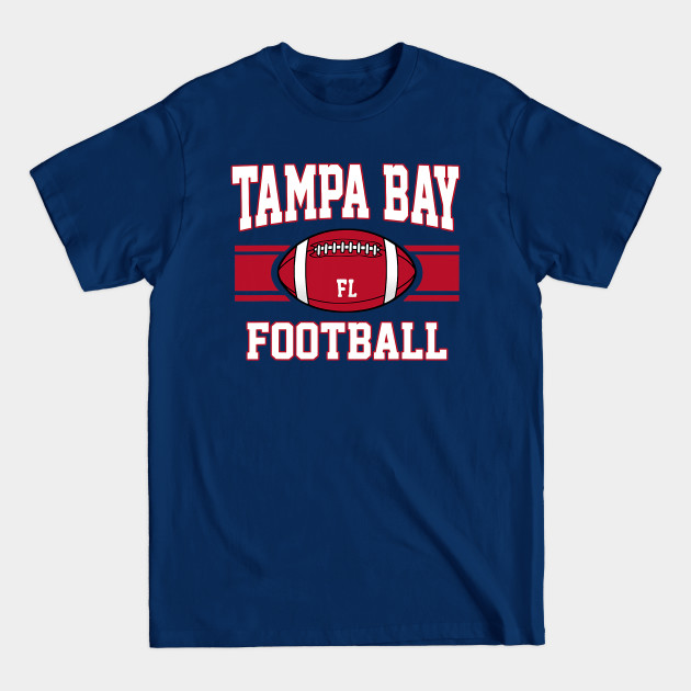 Disover Vintage Tampa Bay-Football Gameday Tee - Tampa Bay - T-Shirt