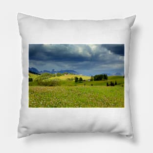 The storm on Seiser Alm Pillow