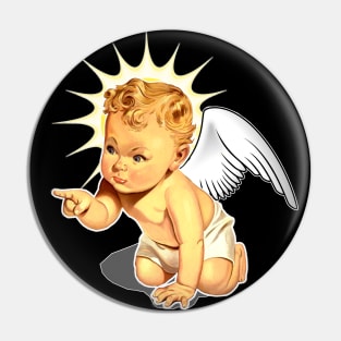 Baby angel Pin