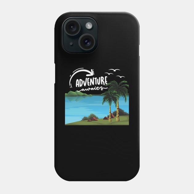 Ready for new adventure time love travel Explore the world holidays vacation Phone Case by BoogieCreates