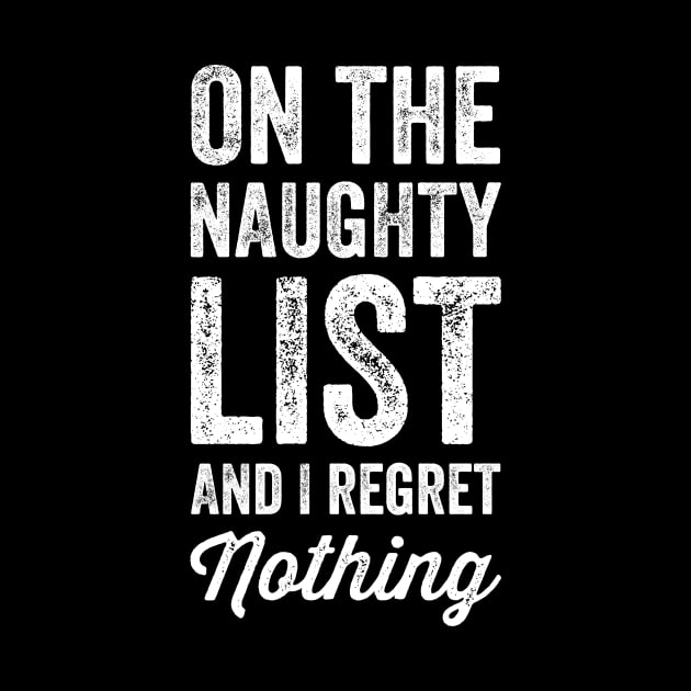 On the naughty list and I regret nothing by captainmood