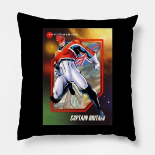 British Superhero Pillow