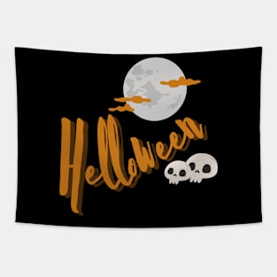 Helloween moon Tapestry