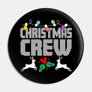 Christmas Crew Lights Pin