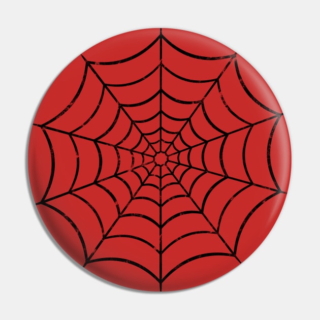 Vintage Spider Web Pin by Hanzo