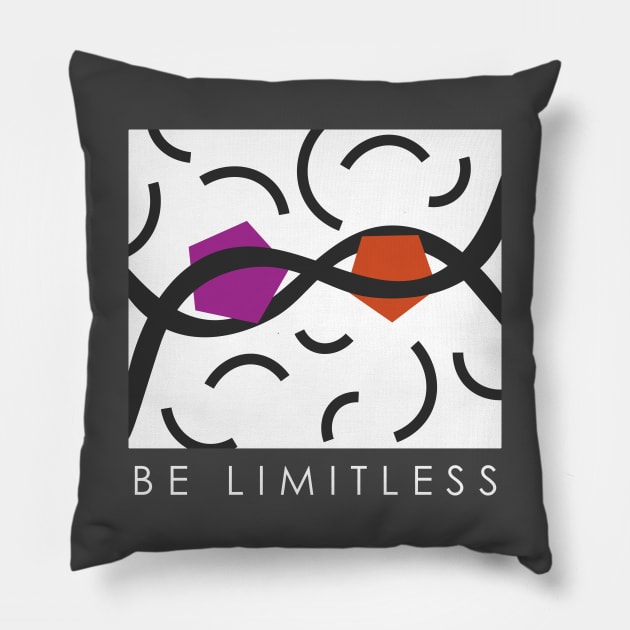 Be Limitless Pillow by Sahils_Design