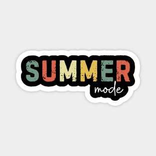 Vintage Summer Mode For Camping Family Vacation Trip in 2024 Magnet