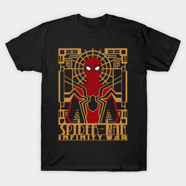 spider man infinity war t shirt
